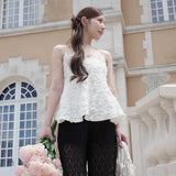 Petal frill camisole