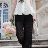 Petal veil lace pants
