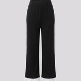 Frill capri pants