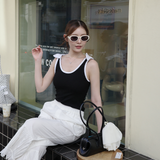 Ribbon rib camisole