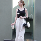 Ribbon rib camisole