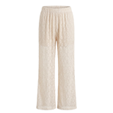Petal veil lace pants